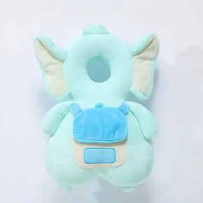 Baby Backpack Head Protection Pillow for Toddlers 6 Months - 3yrs | Adjustable Straps | Breathable Back | Noise to Alert Parent of Fall | Flat Head Baby Pillow | Car seat Safety (Duck)