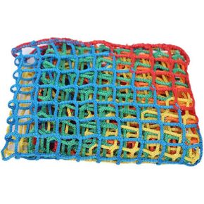 KACQIHTU Rope Net Kids Safety Netting Stair Balcony Railing Child Safety Net Playground Netting Patio Fence Protection Net Pet Toy Anti-Fall Rope Netting Multicolour