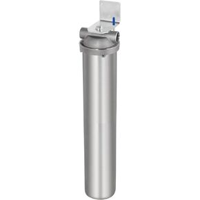 (BUS-10-1NPT) 10 Inch 304 Stainless Steel Water Filter Housing for 9-3/4''-10'' Length, 2.5''-3'' OD Filter Cartridge, Double O-Rings Design, 1'' Inlet and Outlet Filter System for Household in Kuwait