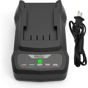 24V CAF806 Battery Charger for Greenworks 24V Battery Charger, Compatible with Greenworks 24V Li-ion Battery BAG708 BAG709 BAG710 for greenworks Charger 24V