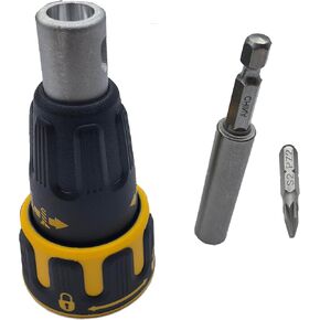 matching components fits for Dewalt N435495 Brushless Drywall Screwgun Nose Cone collocation Assembly N449701Drywall Gun Bit Holder replace DW253 DW254 DCF620 DCF621 DCF620B DCF620D2 DCF620M2