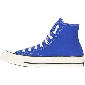 حذاء رياضي نسائي All Star '70s عالي الجودة من Converse أزرق جميل/أسود/بلشون أبيض للرجال 11 / نسائي 13