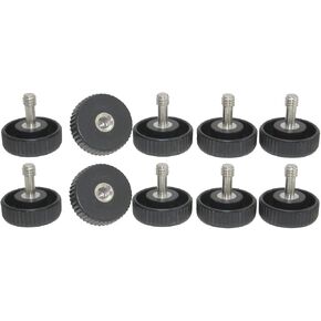 Desmond 10 x Long Screw 1/4" Camera Body / Tripod / Bracket Male & Female Threads