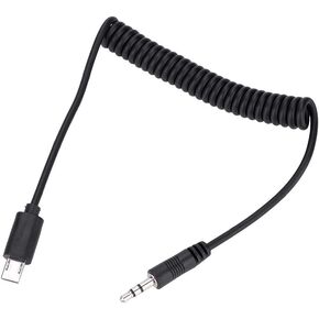 RM-VPR1 3.5mm/2.5mm Shutter Release Cable Cord for Sony A7III/A9/A99 II/A7 II/A6500 Camera(3.5mm-)
