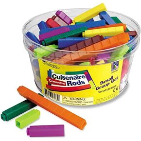 Learning Resources Connecting Cuisenaire Rods Small Group Set 10 cm