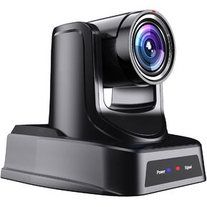 SMTAV NDI PTZ Camera,30x + 8X Zoom,Live Streaming Camera with HDMI,3G-SDI and IP Outputs,NDI HX 4.5,for Church,Conference,Teaching,Esports and More (30X, Space Gray)