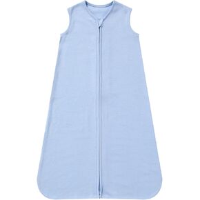DaysU Cotton Baby Sleep Sack, Baby Sleeping Bag with Two-Way Zipper, 0.5 TOG Wearable Blanket for Newborn Baby Boys and Girls