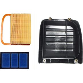 Air Filter Cover +Air Filter Kit for Stihl TS420,TS410 Concrete Cut-Off Rep.4238-140-1000, 4238-140-4401
