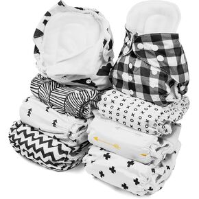 Cloth Diapers (Black Clouds)