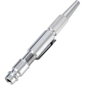 Adjustable Pocket Air Blow Gun, Industrial Style "M" 1/4 Inches Quick Plug, Portable Air Blower Pen for Dust Cleaning (US)