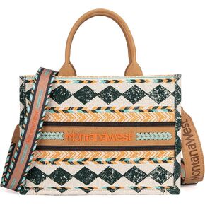 Montana West Sparkly Tote Bag Cashew Flower Satchel Handbags Western Top Handle Purses