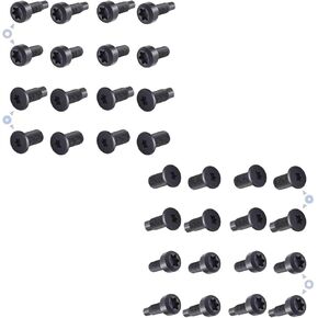 Doorbell Screws, Replacement Security Screws Compatible with Video Doorbell 2 and Pro, Video Doorbell, Video Doorbell 3and Pro(16 pcs) Copper Material