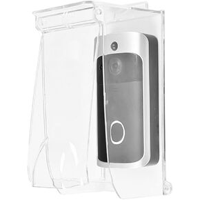 Clear Flip Cap Door Keypad Waterproof Cover,Doorbell Rain Cover Weatherproof Compatible for Ring Camera Doorbell/Door Keypad/Access Control/Attendance Machine