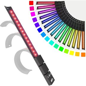 Spekular LED Light Wrap, Magnetic Portable LED Light Wand with 15 RGB Colors & 5 Effects | for Photography, Videography, Vlogging, Content Creation | KYU-6 RGB