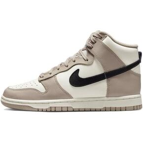 Nike Womens Dunk High Fossil Stone/Black-Sail Size 11