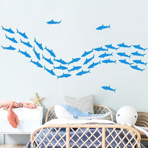 Octopus Wall Stickers 3D Ocean Animal Wall Decals Sea Life Wall Decals Under The Sea Animal Wall Stickers Octopus Wall Mural Decal 3D Ocean Wall Decals for Kids Room Bedroom Playroom Decor in Kuwait