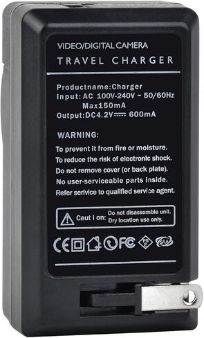 بطارية Pickle Power EN-EL19 (عبوتين) وشاحن حائط لجهاز Coolpix A100 W150 S32 S100 S2800 S3200 S3300 S3500 S3600 S4100 S4200 S4300 S5200 S5300 S6500 S6600 S6800 S6900 S7000، NP-BJ1 DSC-RX0 in Kuwait