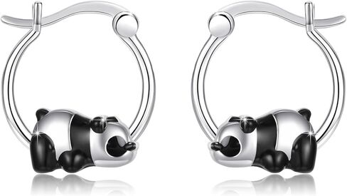 أقراط الكلب للفتيات 925 الفضة الاسترليني أقراط الكلب مع القلب كريستال هيبوالرجينيك أقراط لطيف الحيوان الكلب مجوهرات هدايا للنساء الفتيات المراهقات in Kuwait