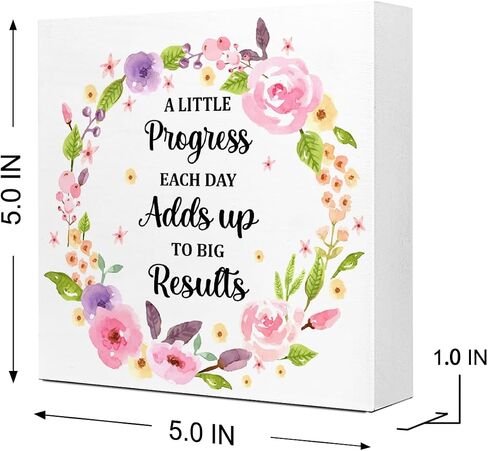 Live Every Day Like It's Pretzel Day Wooden Sign Desk Decor,Inspirational Positive Wood Block Sign Desk Decorations for Home Office Desk Shelf Table Decor in Kuwait