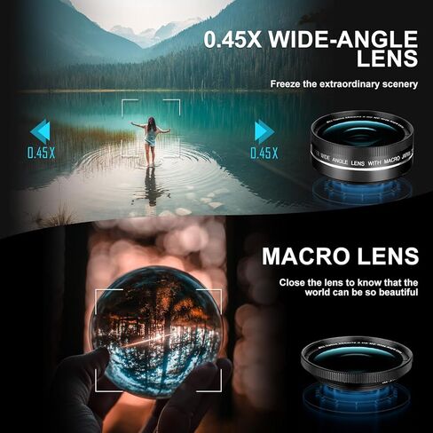 كاميرات رقمية بدقة 4K للتصوير الفوتوغرافي، وكاميرا تسجيل فيديو بدقة 48 ميجابكسل لليوتيوب مع ميكروفون وقبضة حامل ثلاثي القوائم، وكاميرا فيديو بزاوية واسعة وعدسة ماكرو، in Kuwait