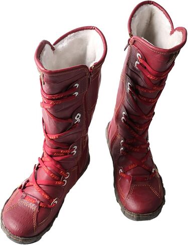TMA EYES Snake-Embossed Leather and PU Upper Women's Tall Boot in Saudi Arabia