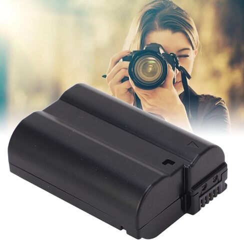 Sanpyl EN El 15C Camera Battery Replacement, 2800mah Rechargeable for Z5 Z6 Z6 II Z7 Z7II Z8 D7500 D7200 D7000 D850 D750 D500 D810a D610 D600 in Saudi Arabia