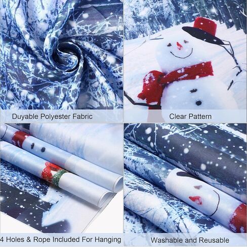 الشتاء ثلج التصوير خلفية الغابات الثلوج التصوير خلفية عيد الميلاد ندفة الثلج خلفية الديكور لفصل الشتاء عيد ميلاد الطفل دش الوليد لوازم الحفلات الديكور، 73 × 43 بوصة in Kuwait