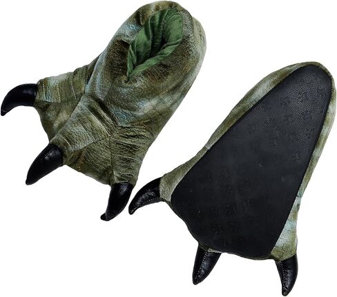 Unisex Adult Monster Paw Slippers Cute Warm Animal Claw Costume House Shoes Plush Indoor Winter Closed Back Shoes in Kuwait