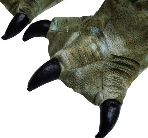 Unisex Adult Monster Paw Slippers Cute Warm Animal Claw Costume House Shoes Plush Indoor Winter Closed Back Shoes in Kuwait