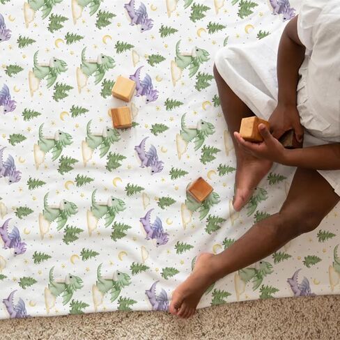 Baby Fairy Tale Dragons Blanket for Boy Girl Fantasy Dragon Stars Clouds Forest Swaddle Blankets Infant Toddler Nursery Stroller Crib Receiving Blanket Bedding Blanket Playmat 30x40 in Saudi Arabia