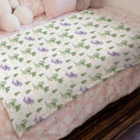 Baby Fairy Tale Dragons Blanket for Boy Girl Fantasy Dragon Stars Clouds Forest Swaddle Blankets Infant Toddler Nursery Stroller Crib Receiving Blanket Bedding Blanket Playmat 30x40 in Saudi Arabia