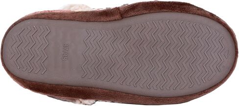 Women’s Slippers House Shoes Cozy Slipper with Warm Faux Fur Collar Winter Warm Knit Slip-on Slippers Indoor Bedroom for Womens in Saudi Arabia