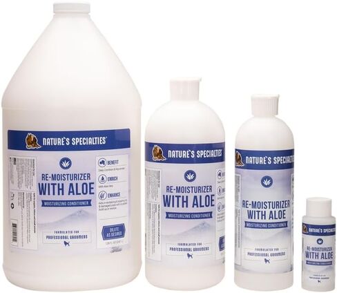 Nature's Specialties Re-moisturizer with Aloe Conditioner for Dogs Cats, Non-Toxic Biodegradeable, 1gal in Saudi Arabia