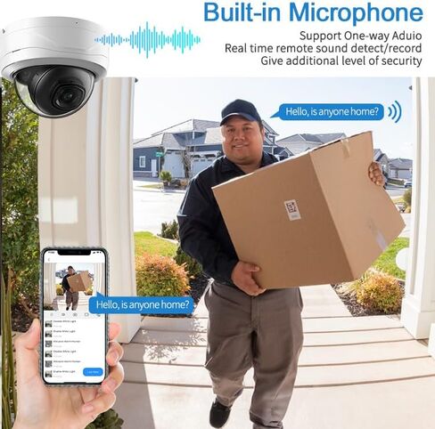 4MP@30fps IP PoE Outdoor Starlight Camera-0.006Lux@F1.6, AI Human/Vehicle Detection, Intrusion/Tripwire Alarms, 100ft IR Night Vision, Metal IP67/IK10, 256GB SD Slot, DMSS/SmartPSS Lite in Saudi Arabia