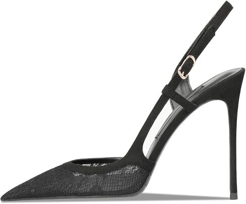hysn&hoov Wedding High Heels Women Pumps Stiletto Slingback Elegant Sandals Heeled D'Orsay Buckle Closure Bridal Shoes in Saudi Arabia