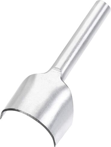 uxcell Half-Round Shaped Leather Cutter Punch 40mm Strap End Punch Tool for Crafting Strap Belt Wallet and Bag in Saudi Arabia