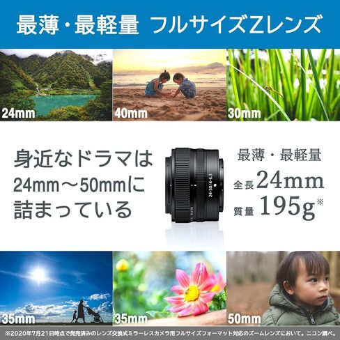 Nikon NIKKOR Z 24-50mm f/4-6.3 Mirrorless Camera Lens JMA712DA in Kuwait