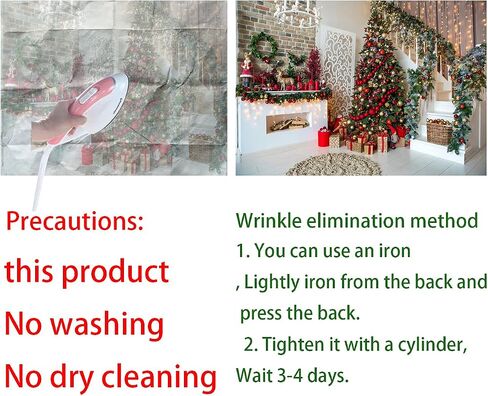 YYNXSY 7X5FT Christmas Theme Photography Background Fireplace Christmas Tree Background Picture Photo Background Newborn Holiday Room Decoration Banner Christmas Eve Party YY-3509 in Saudi Arabia