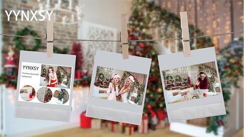 YYNXSY 7X5FT Christmas Theme Photography Background Fireplace Christmas Tree Background Picture Photo Background Newborn Holiday Room Decoration Banner Christmas Eve Party YY-3509 in Saudi Arabia