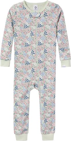 مجموعة من 3 بيجامات قطنية من قطعة واحدة بدون أقدام من Gerber للفتيات الصغيرات in Kuwait