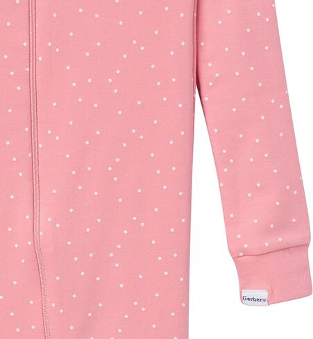 مجموعة من 3 بيجامات قطنية من قطعة واحدة بدون أقدام من Gerber للفتيات الصغيرات in Kuwait