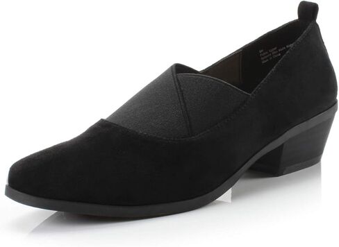 FOOTSELF Brief Women's Elastic Mid Heel Round Toe Pump Comfortable Casual Shoe in Saudi Arabia