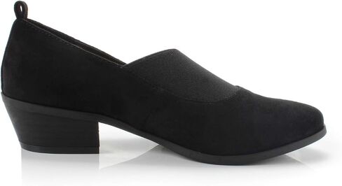 FOOTSELF Brief Women's Elastic Mid Heel Round Toe Pump Comfortable Casual Shoe in Saudi Arabia