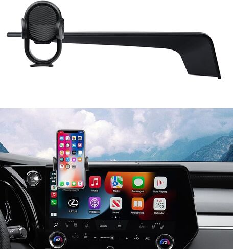 Autorder Car Phone Holder for Lexus RX 2020 2021 2022 Accessories Phone Mount 12.3-Inch Screen Cell Phone Automobile Cradles Hands-Free 360 Degree Rotation in Kuwait