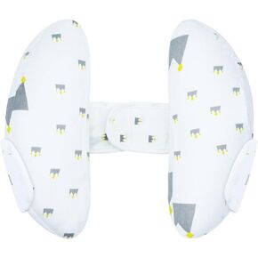 XIGGA Baby Travel Pillow Soft and Comfortable Banana-Shaped, Adjustable Size Stroller Car Pillow Suitable for Boys and Girls.