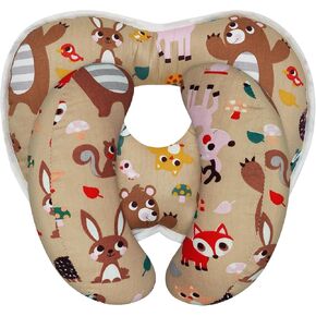 XIGGA U-Shaped Banana-Shaped Two-in-One Pillow for Infant Travel Car Seat, Used to Support and Protect Your Baby Sleeping Strollers Pillows