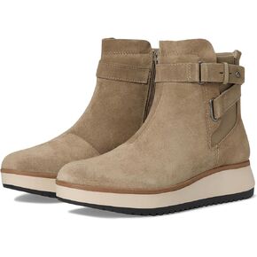 حذاء الكاحل Zylah Faye للسيدات من Clarks، جلد سويدي داكن، 5 in Kuwait