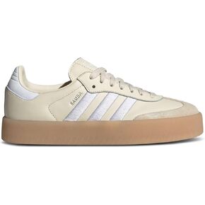 Adidas Sambae Womens Shoes (Wonder White Gum, US Footwear Size System, Adult, Women, Numeric, Medium, 9.5)