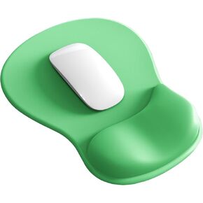 وسادة ماوس مع مسند للمعصم، وسادة ماوس مريحة مع دعم مريح لمسند المعصم من الجل وقاعدة من البولي يوريثان غير قابلة للانزلاق لسهولة الكتابة وتخفيف الألم، وسادة ماوس مكتبية متينة وقابلة للغسل (أزرق) in Kuwait