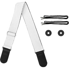 FOR U DESIGNS Guitar Straps Adjustable Shoulder Strap for Bass Acoustic Electric Guitars,Leather Ends & Polyester in Kuwait
